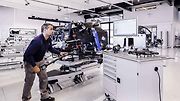 Výrobní prostory Bugatti Chiron ve francouzském Molsheimu.