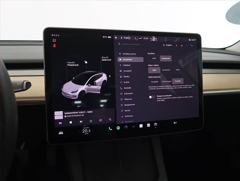 Tesla Model 3 (2021) Long Range 4WD 79kWh, SoH 81% - fotka 20 z 33