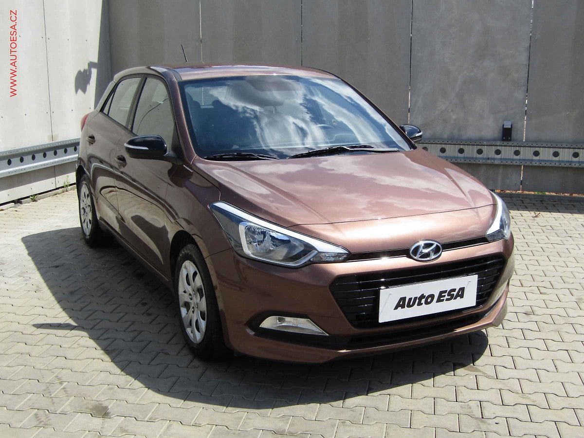 Hyundai i20 1.2i, 1.maj,ČR, Klima