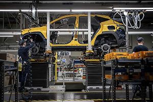 Automobilka Hyundai v Nošovicích, leden 2022.