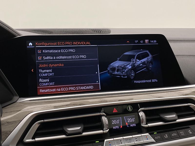 BMW X7 xDRIVE 30d M-PAKET CZ 6míst - fotka 58 z 88