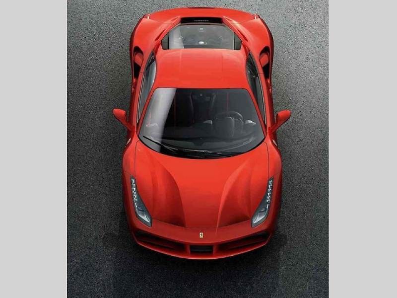 Ferrari 488 GTB.