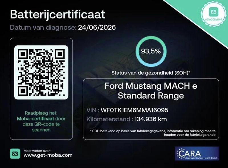 Ford Mustang Mach-E RWD 75kWh 190kW 1.Maj DPH - fotka 26 z 26