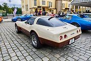 Americké automobily Corvette na 21. ročníku tradičního srazu v areálu Plzeňského Prazdroje