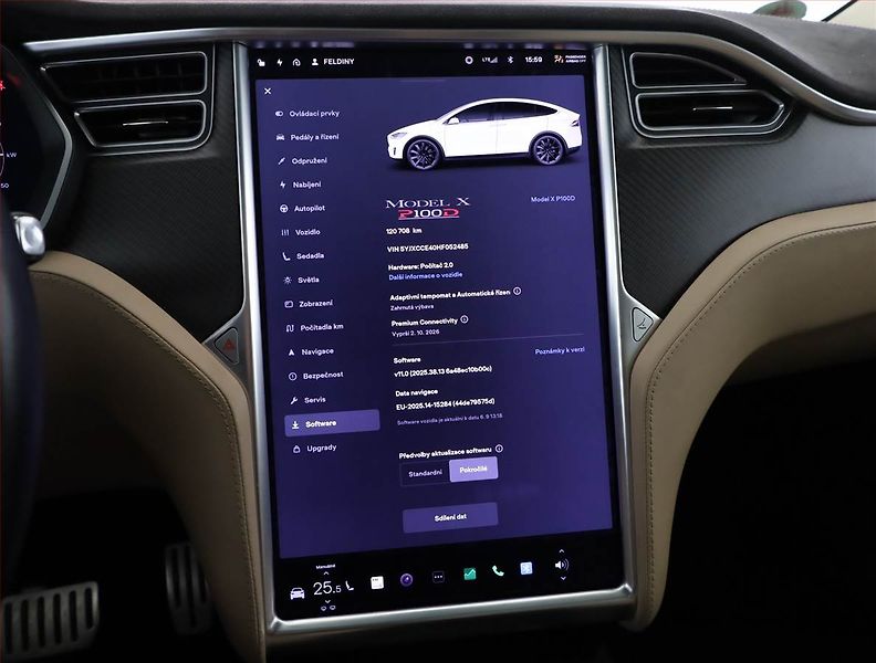 Tesla Model X (2017) P100D, SoH 92% - fotka 19 z 25