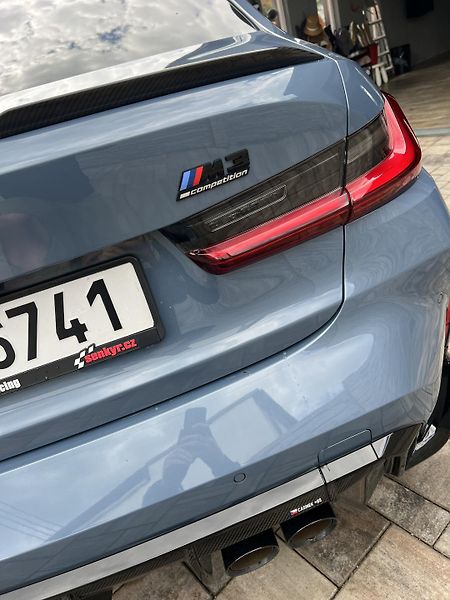 BMW M3 (2022) Comp., XDrive, HUD, Akrapovic - fotka 3 z 32