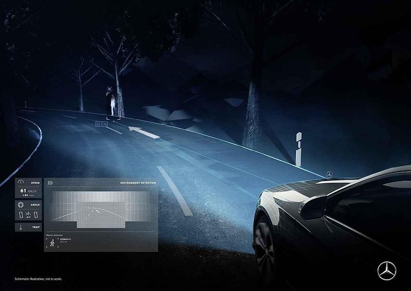Digital Light: Mercedes-Benz představil nové světlomety.
