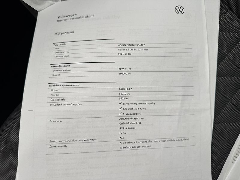 Volkswagen Tiguan 1.5Tsi*CZ*1-MAJ*LED*ACC* - fotka 43 z 46