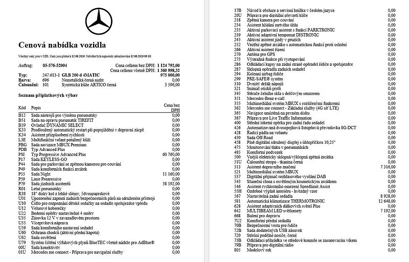 Mercedes-Benz GLB 200d 4MATIC - fotka 16 z 17