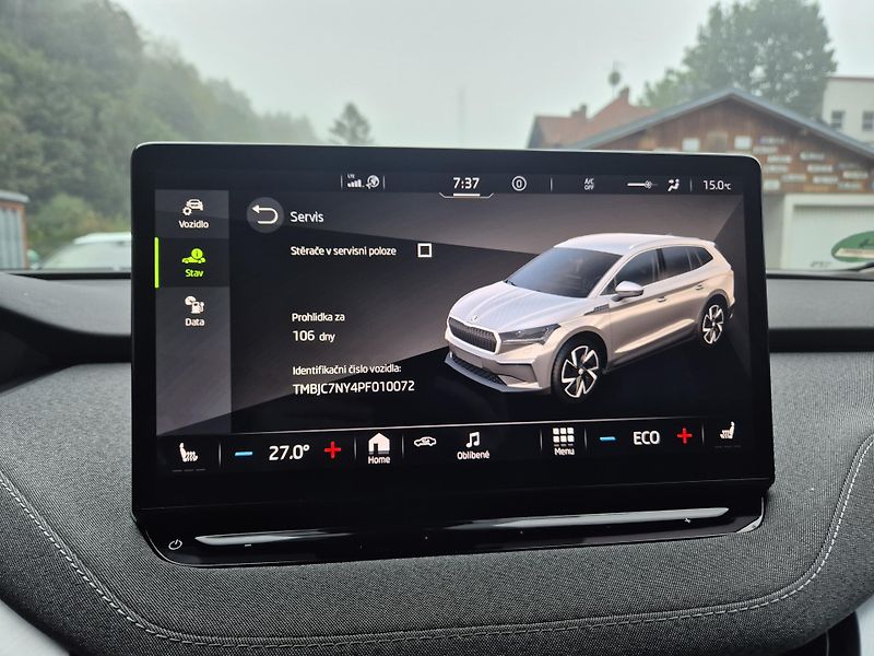 Škoda Enyaq iV 80 LOFT 150kw TZ SOH 97% - fotka 19 z 46