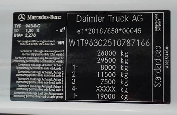 Mercedes-Benz Actros - fotka 20 z 20