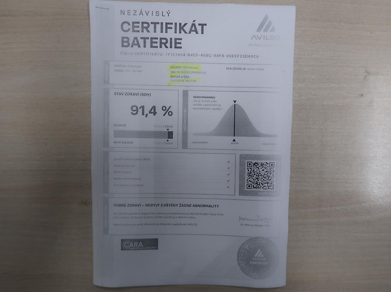 Volkswagen ID.3 110kw, PURE, SOH 91,4% - fotka 22 z 45
