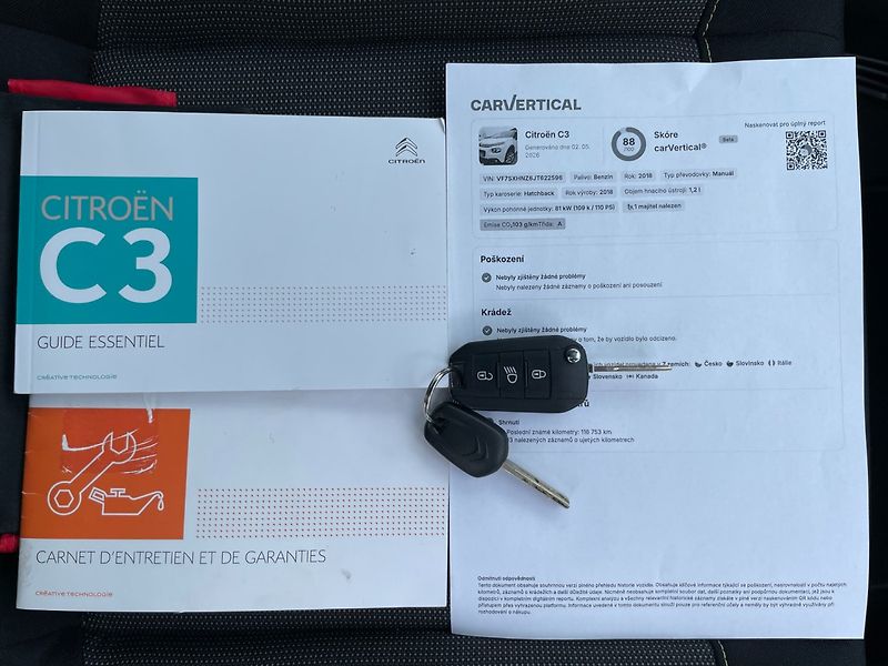 Citroën C3 (2018) Feel 1.2 PureTech 81kW! PDC! - fotka 18 z 29