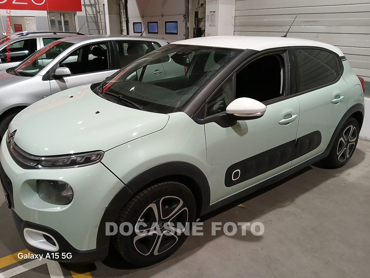 Citroën C3 1.2PT, ČR, AC, temp