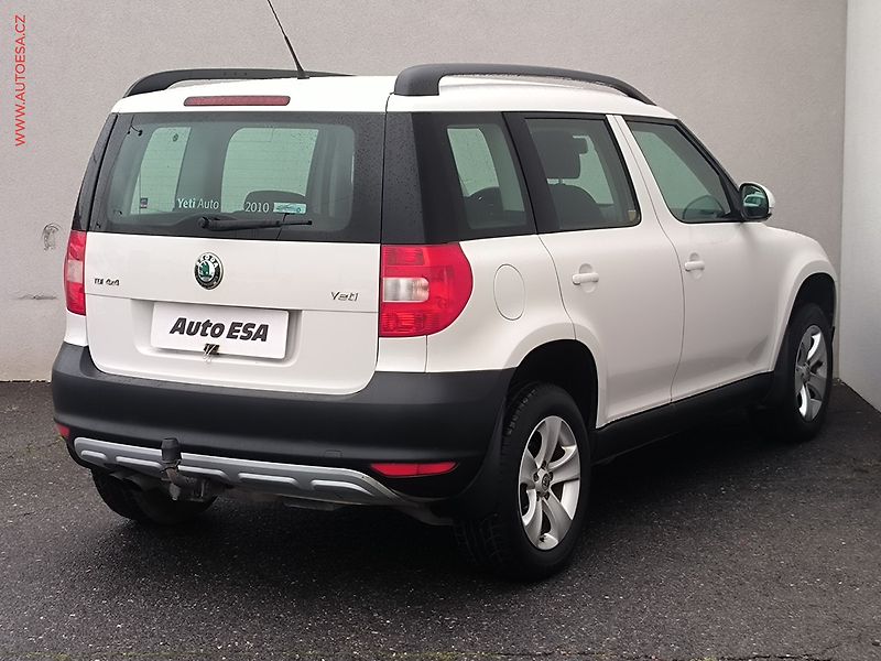 Škoda Yeti (2010) 2.0 TDI 4x4, ČR, AC, tažné - fotka 4 z 15
