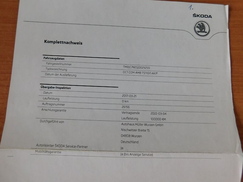 Škoda Octavia (2017) III KOMBI 1.4 TSI AUTOMAT - fotka 32 z 39