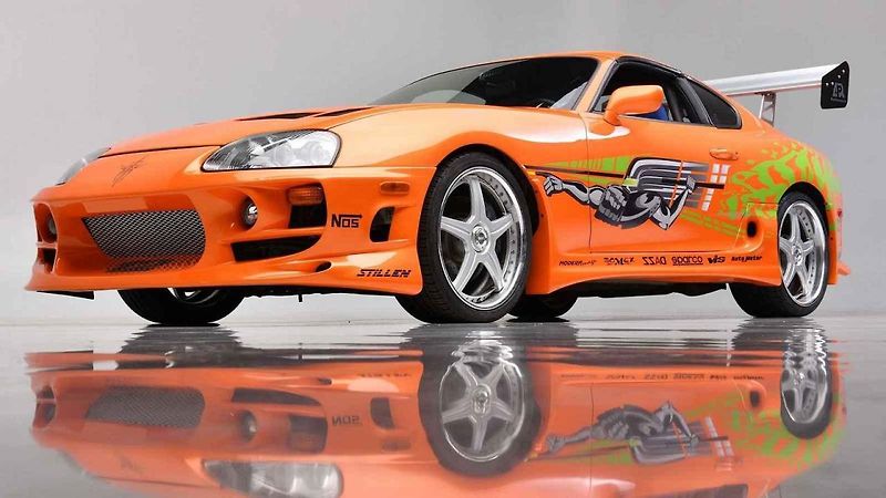 Toyota Supra z filmu Fast&Furious se bude dražit