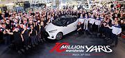 Toyota Yaris s pořadovým číslem 10 000 000
