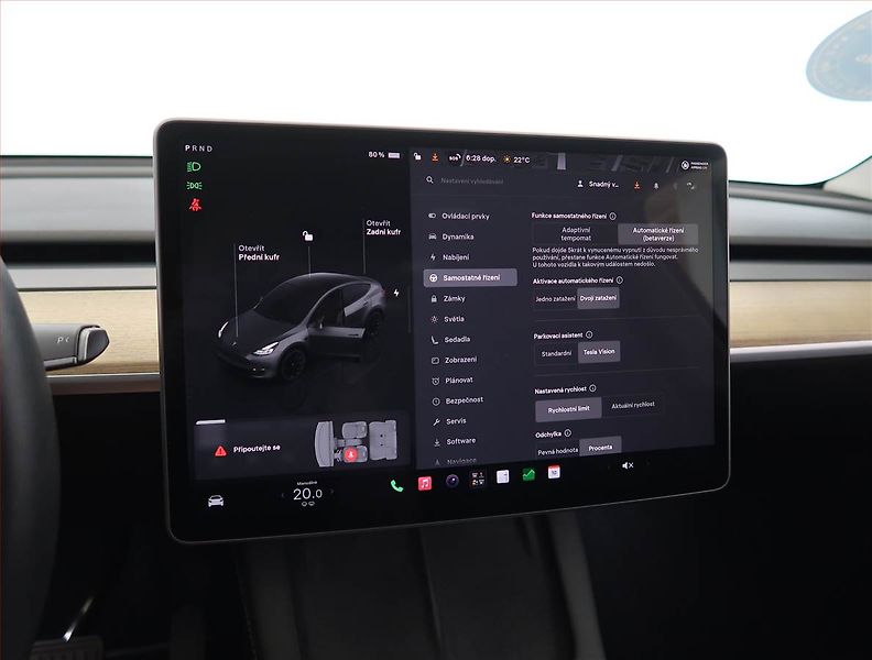 Tesla Model Y (2022) Long Range AWD 79kWh, SoH 89% - fotka 21 z 33