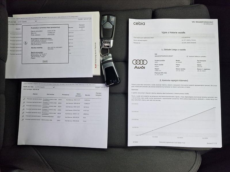 Audi A4 40TDI 150kW S-Line, ČR,1.Maj. - fotka 47 z 50