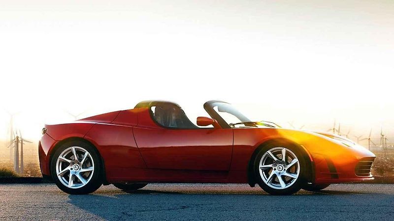 Neoficiální ilustrace nové generace Tesly Roadster.