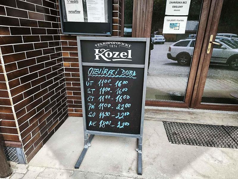 Objednali jsme si vepřový řízek s bramborem za 170 korun.