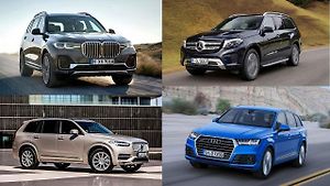 BMW X7 vs. Mercedes GLS vs. Volvo XC90 vs. Audi Q7