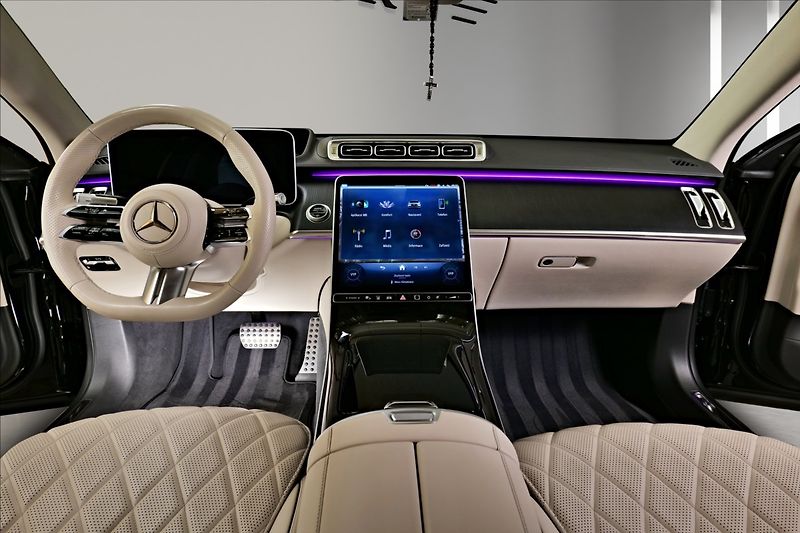 Mercedes-Benz Třídy S 450d 4M L AMG/HUD/DIGITAL - fotka 12 z 25