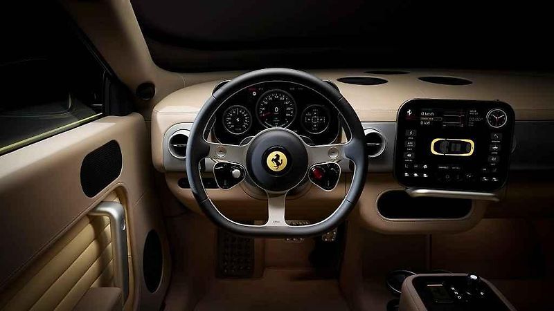 První plně elektrické Ferrari Luce.