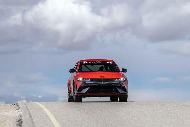 Hyundai Ioniq 5 N v přípravách na Pikes Peak