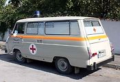 Sanitní vůz Škoda 1203.
