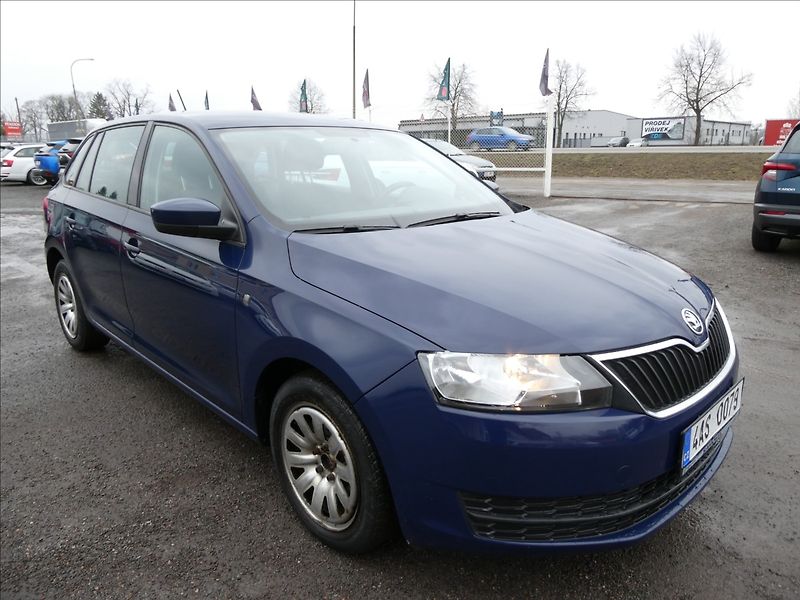 Škoda Rapid 1,6 TDi 66kW 2x kola,klima,ČR - fotka 1 z 37