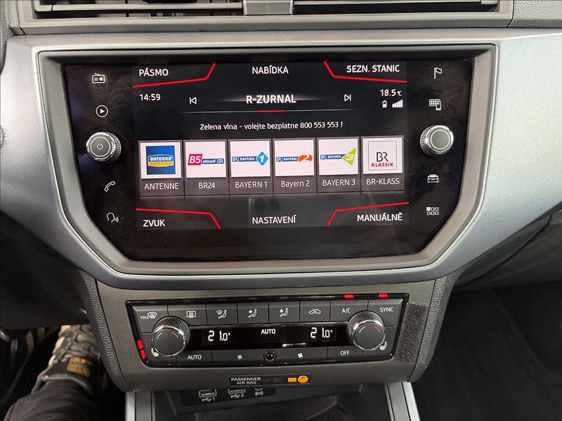 Seat Arona 1,0 TSi  ACC,Kessy,Tažné,Navig - fotka 17 z 50