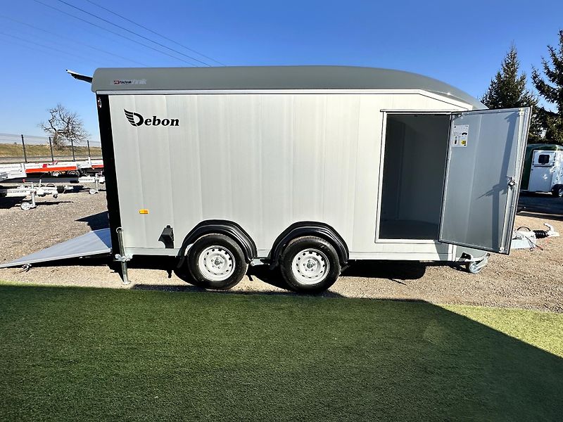 Debon (2026) C800, ALU bočnice, šedý - fotka 11 z 12