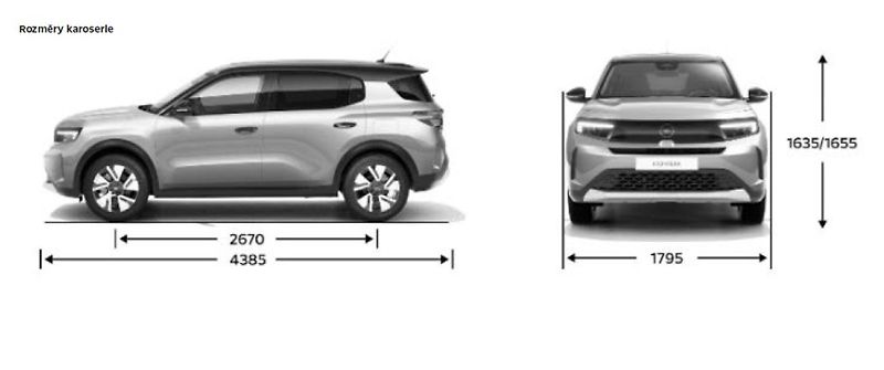 Opel Frontera (2026) Edition Mild-hybrid 110k AT - fotka 31 z 33