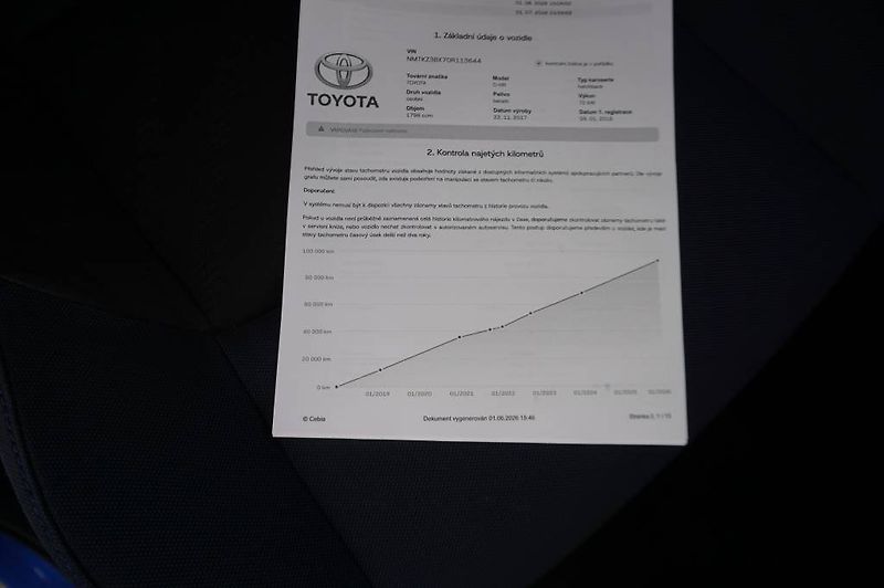 Toyota C-HR (2018) ACTIVE 1,8 HYBRID 72 kW - fotka 48 z 49