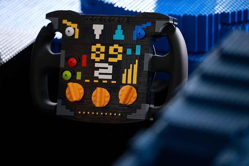 Pro Velkou cenu Miami připravilo Lego pojízdné modely v měřítku 1:1.