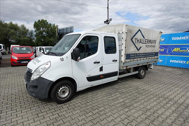 Opel Movano 2,3 CDTI  DVOUKABINA 7MÍST VAL - fotka 2 z 26