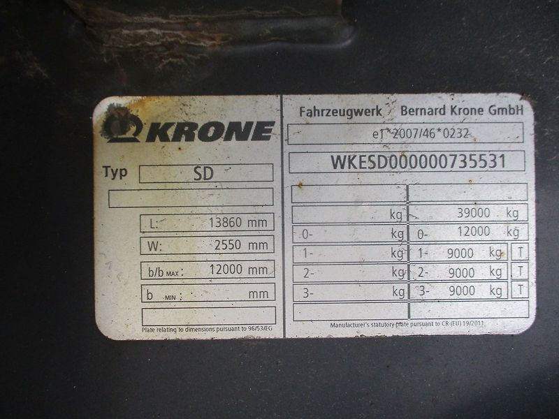 Krone SD 04 LowDeck - fotka 18 z 26