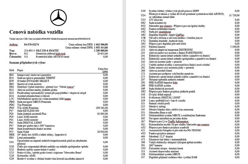 Mercedes-Benz GLC 220d 4M, 1 majitel - fotka 16 z 17