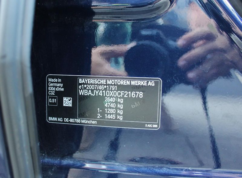 BMW Řada 6 630d xDrive Gran Turismo - fotka 20 z 20