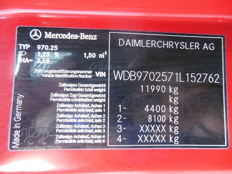 Mercedes-Benz Atego (2006) 1218, Ruka Palfinger PKK 8500 - fotka 37 z 38