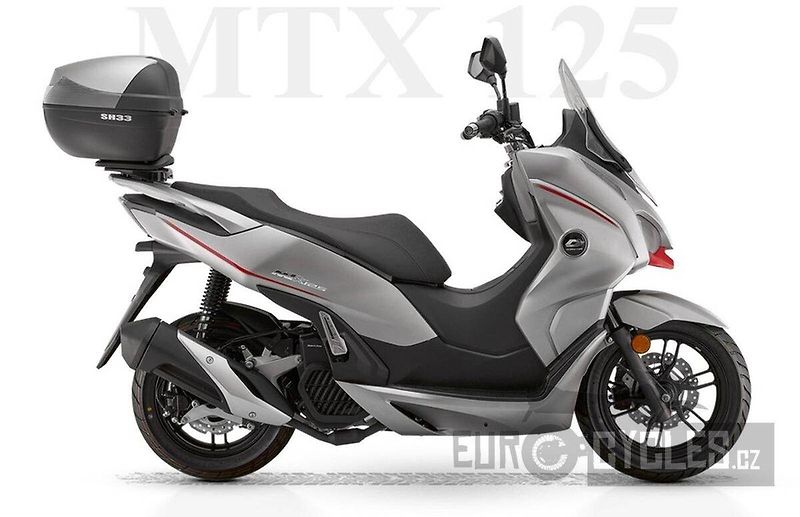 QJ Motor (2026) MTX 125 Hybrid + top box - fotka 16 z 20