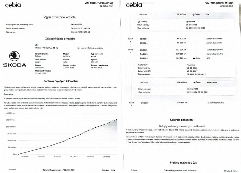 Škoda Octavia 2,0 TDI DSG STYLE DPH 1.maj ČR - fotka 50 z 50