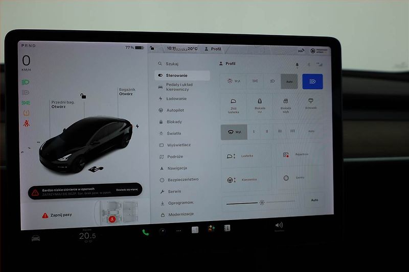 Tesla Model 3 (2021) Long Range 4WD 74kWh, SoH 95% - fotka 10 z 18