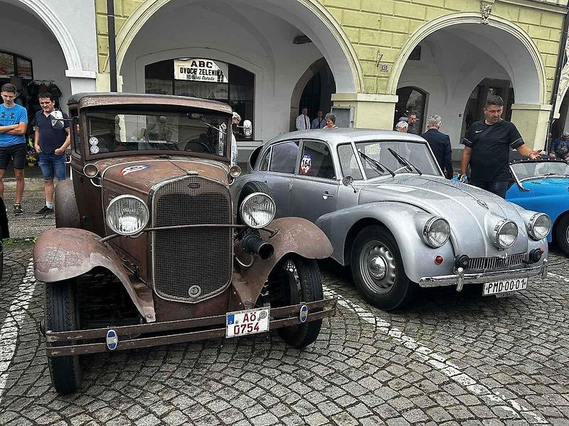 Jízda spolehlivosti v Domažlicích.
