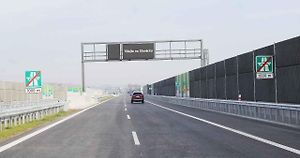 Otevírání prvních tří úseků dálnice D55 na Slovácku...
