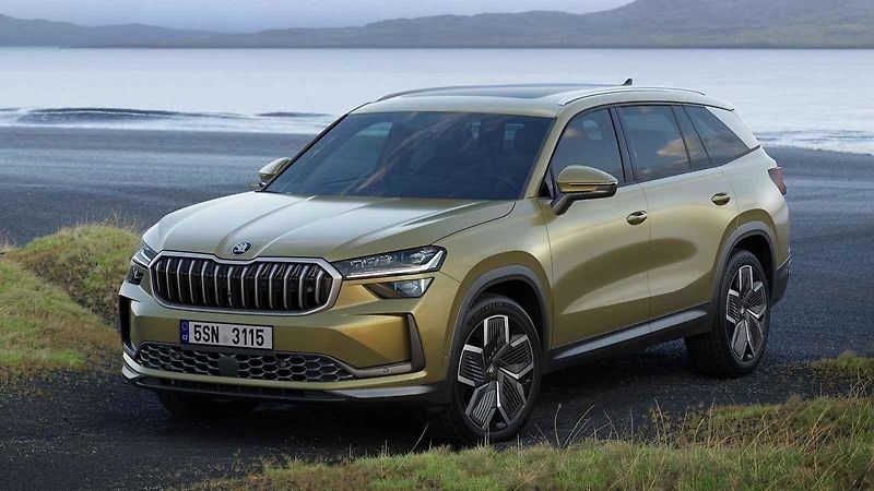Pro kampaň na novou Škodu Kodiaq tentokrát automobilka vybrala odstín zlaté barvy