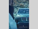 Koncept BMW X7 iPerformance.