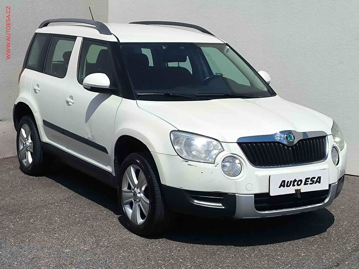 Škoda Yeti 2.0 TDi 4x4, ČR, servis